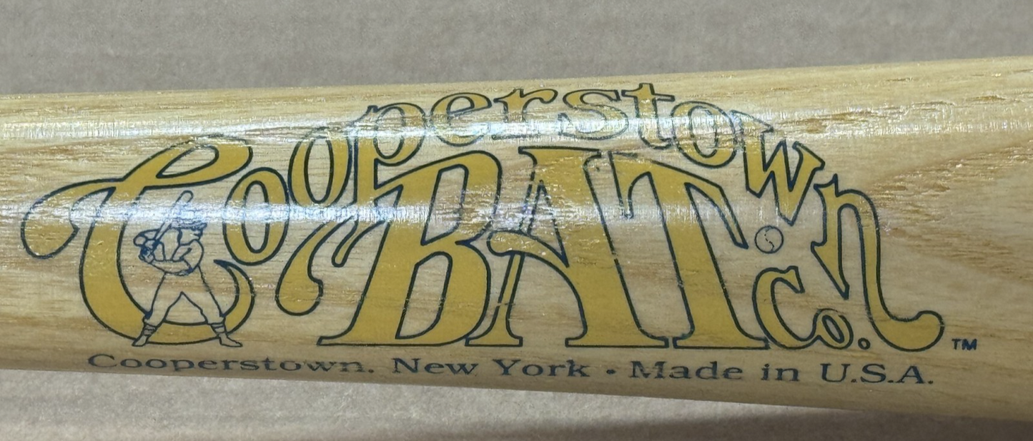 HOF Signed Cooperstown Bat Sandy Koufax Hank Aaron Willie Mays 11 Auto CBM COA