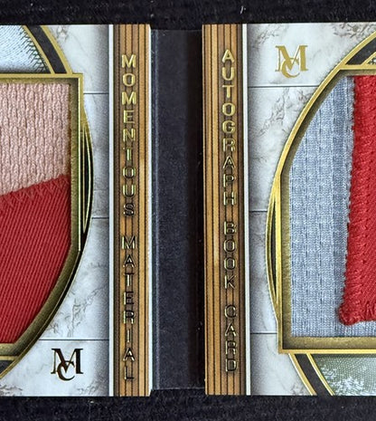 2025 Topps Museum BYRON BUXTON CORREA Dual Jumbo Patch Auto Book 5/5 Twins