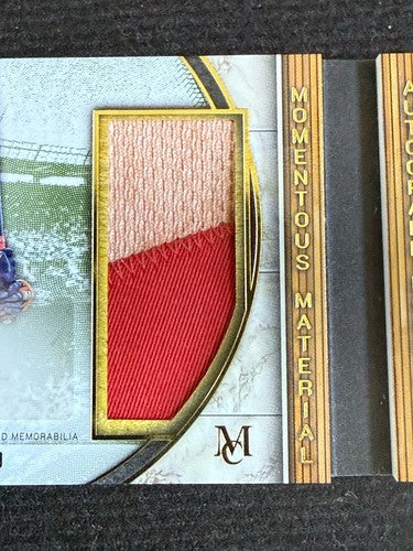2025 Topps Museum BYRON BUXTON CORREA Dual Jumbo Patch Auto Book 5/5 Twins
