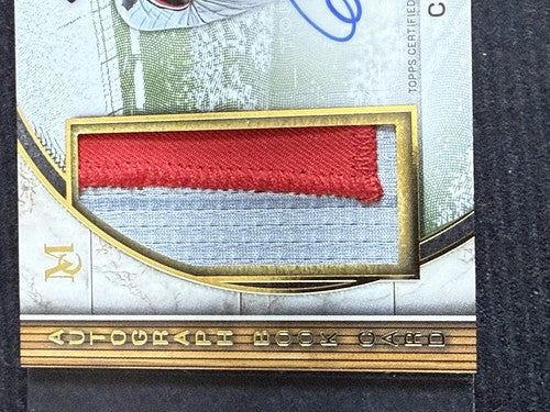 2025 Topps Museum BYRON BUXTON CORREA Dual Jumbo Patch Auto Book 5/5 Twins