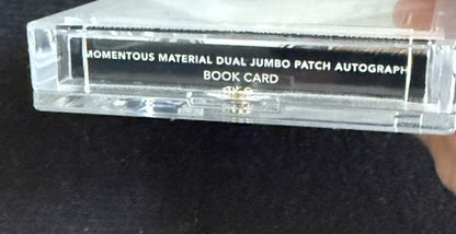 2025 Topps Museum BYRON BUXTON CORREA Dual Jumbo Patch Auto Book 5/5 Twins