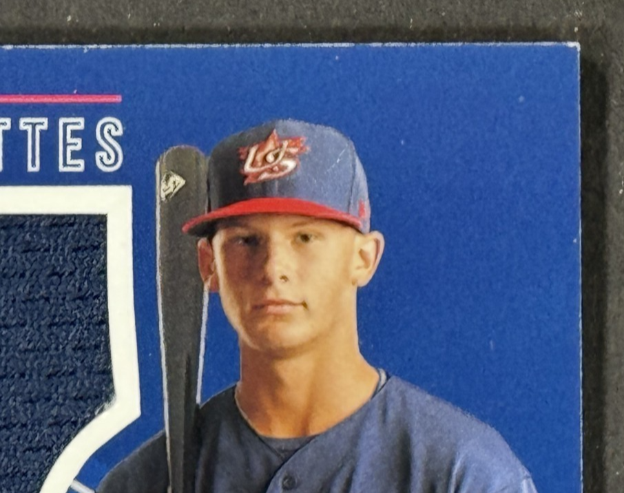 2018 Panini USA Baseball Stars & Stripes Bobby Witt Jr Patch Auto /199 KC Royals