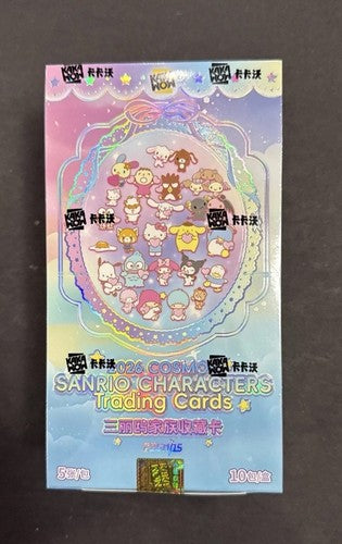 2026 Kakawow Cosmos Sanrio Characters Trading Cards Hobby Box Hello Kitty