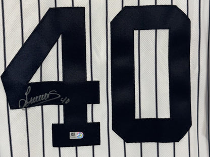 Luis Severino Signed NY Yankees Majestic Flex Game Jersey Auto MLB Holo COA