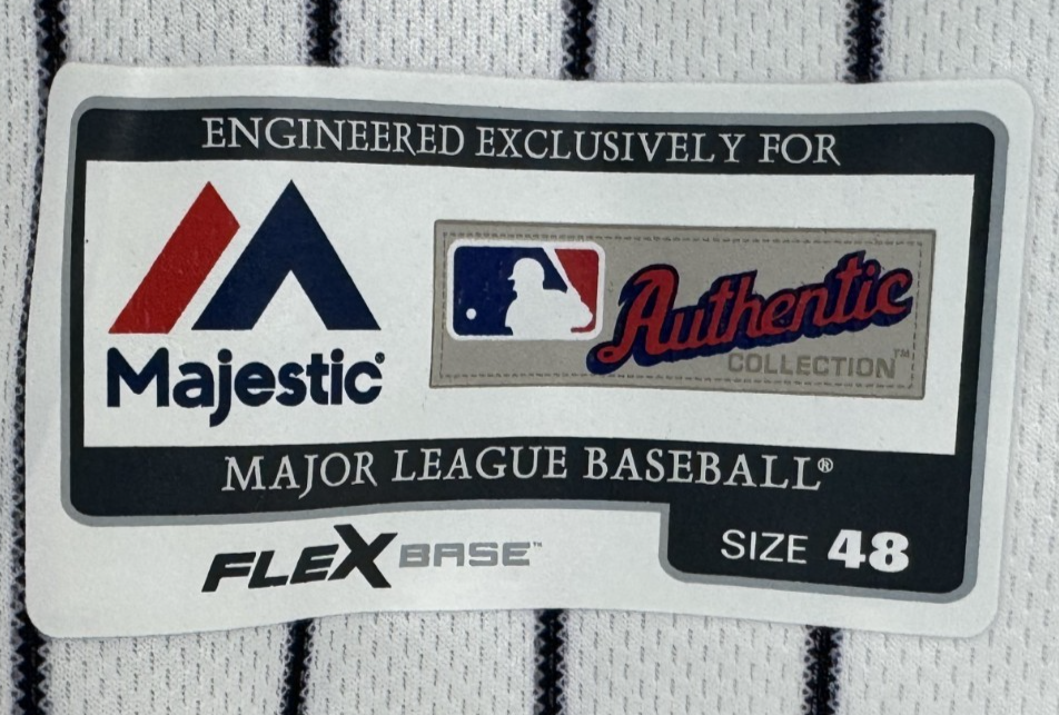 Luis Severino Signed NY Yankees Majestic Flex Game Jersey Auto MLB Holo COA