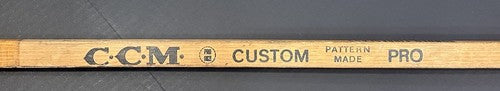 Stan Mikita Game Used Custom CCM Pro Model Stick Curved Blade Blackhawks COA HOF