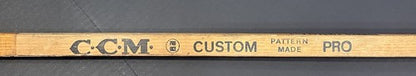 Stan Mikita Game Used Custom CCM Pro Model Stick Curved Blade Blackhawks COA HOF