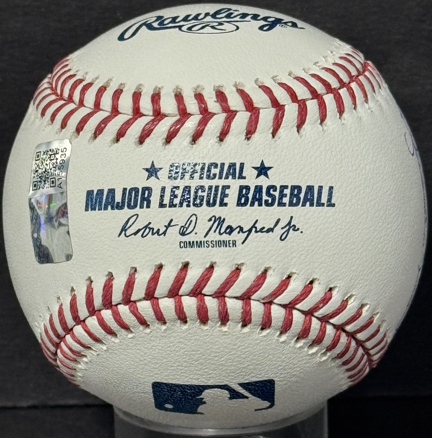 Mariano Rivera Signed MLB Baseball Hand Drawn The Cutter Auto Hof Steiner Coa