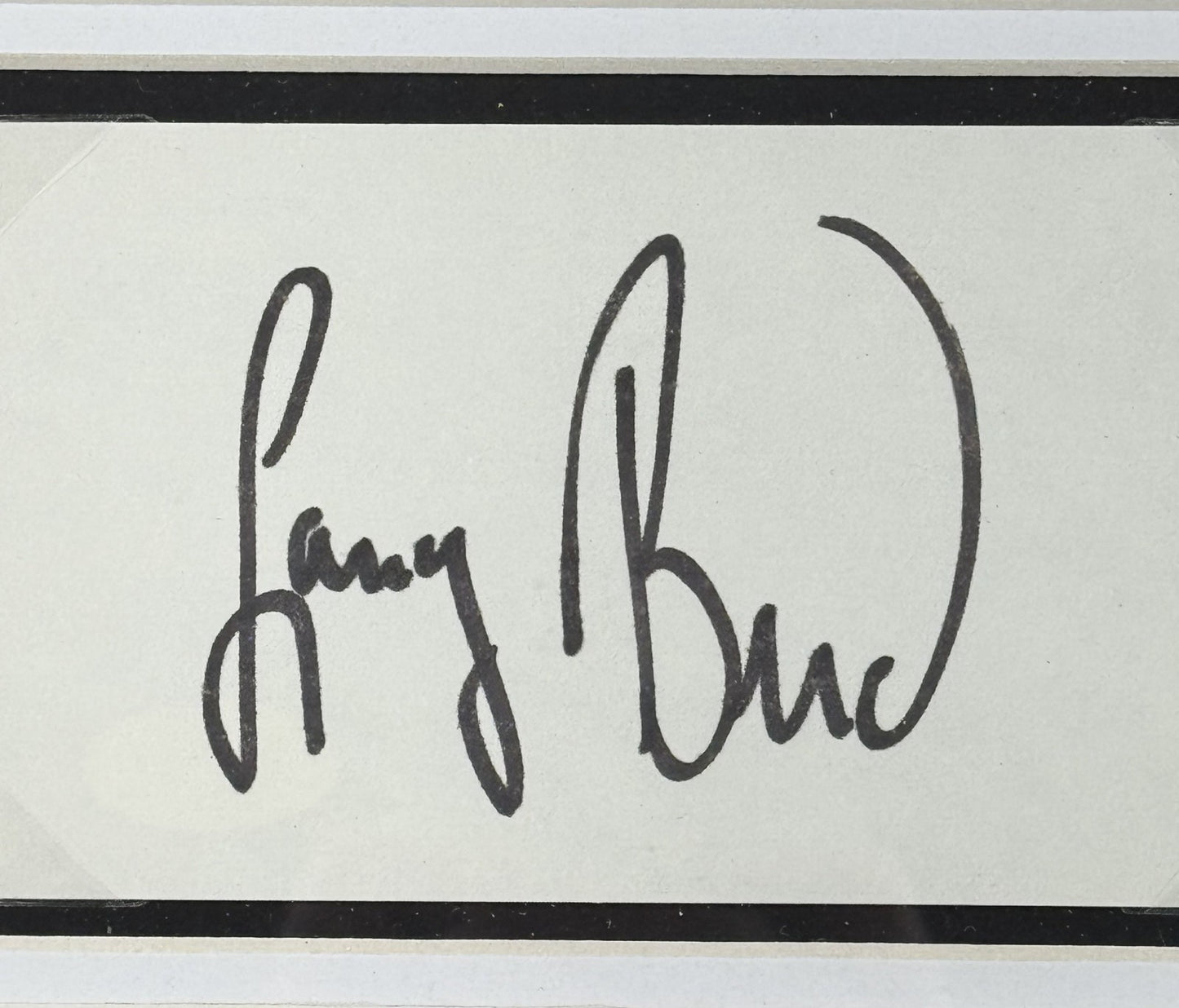 Larry Bird Julius Erving Choke Photo Framed Cut Auto PSA SGC Celtics Sixers HOF