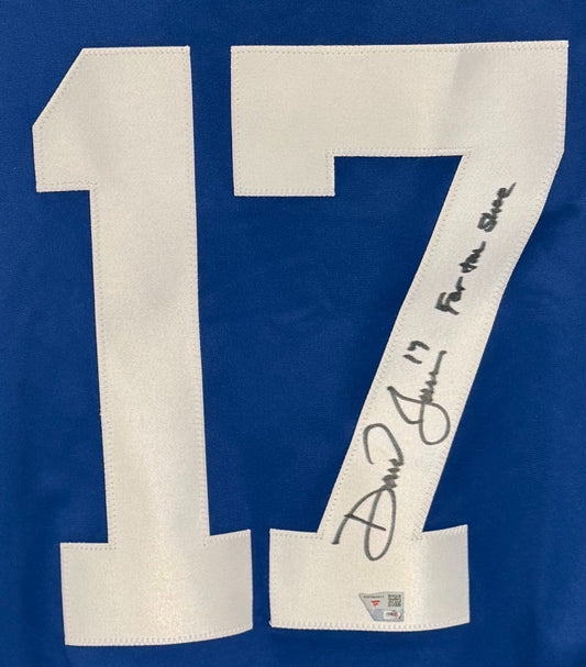 Daniel Jones Signed Nike Blue Limited Jersey For The Shoe Auto Fanatics Colts