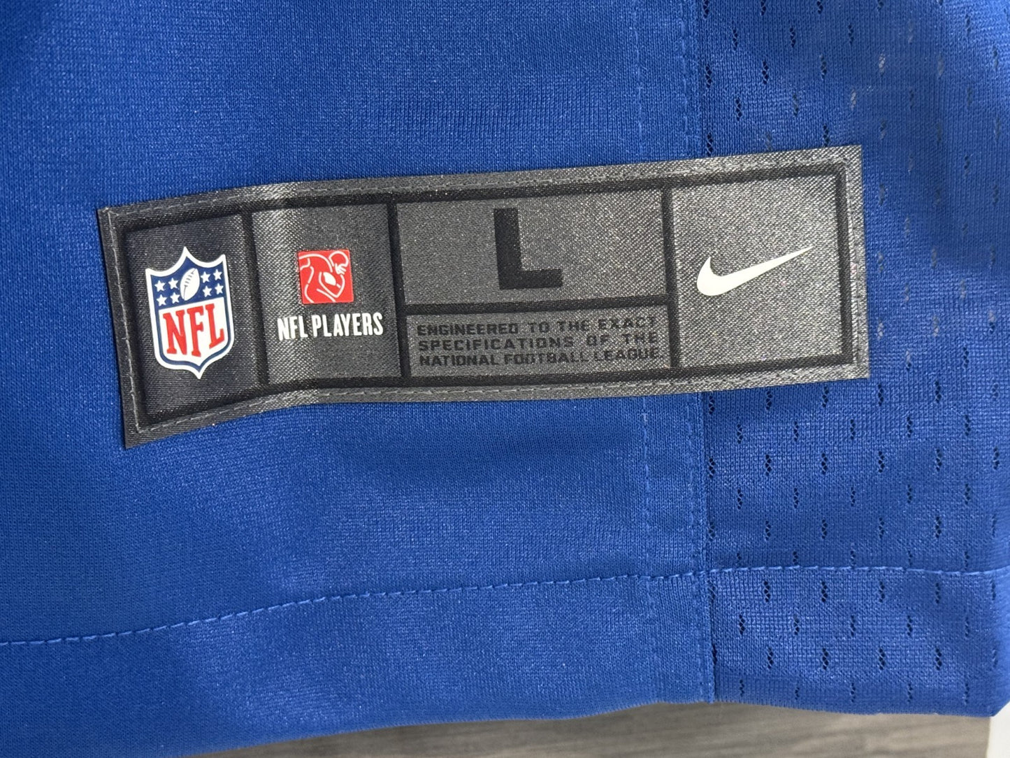 Daniel Jones Signed Nike Blue Limited Jersey For The Shoe Auto Fanatics Colts