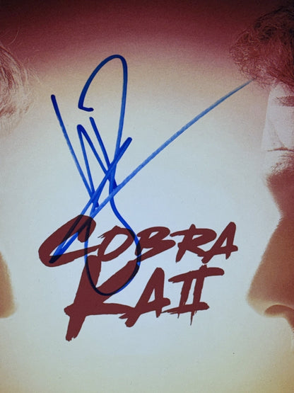 Ralph Macchio William Zabka Signed 11x14 Framed Cobra Kai Photo Auto JSA COA
