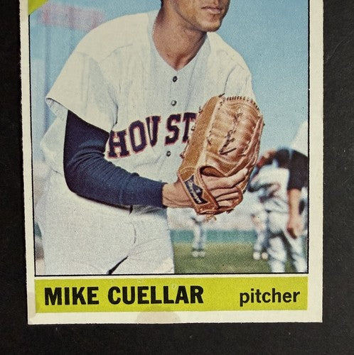 1966 Topps Set-Break #566 Mike Cuellar EX Sharp High #