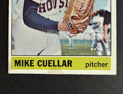 1966 Topps Set-Break #566 Mike Cuellar EX Sharp High #