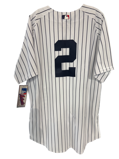 Derek Jeter Signed Majestic 2000 Hit Jersey LE 01/22 Auto AAC COA NY Yankees HOF