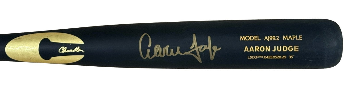 Aaron Judge Yankees Signed Chandler Game Model Bat Autograph MVP Fanatics & MLB