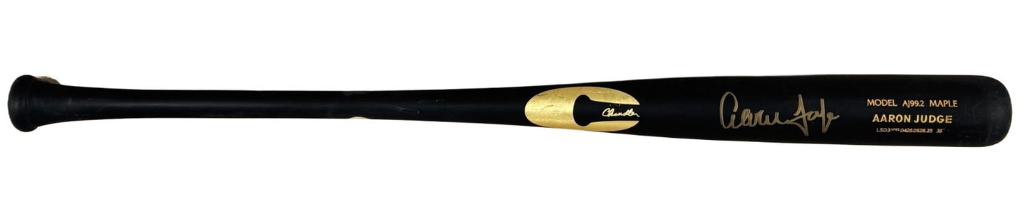 Aaron Judge Yankees Signed Chandler Game Model Bat Autograph MVP Fanatics & MLB