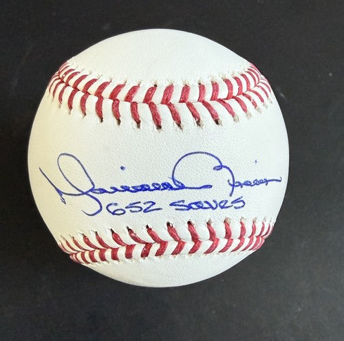 Mariano Rivera Signed Official Mlb Baseball 652 Saves Auto Yankees HOF Steiner