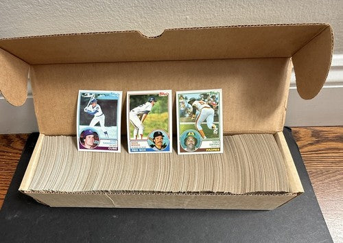 1983 TOPPS BASEBALL COMPLETE SET 792 Mint Sharp Boggs Sandberg Tony Gwynn Rc