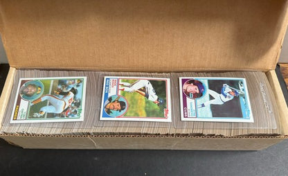 1983 TOPPS BASEBALL COMPLETE SET 792 Mint Sharp Boggs Sandberg Tony Gwynn Rc