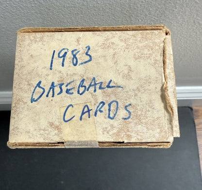 1983 TOPPS BASEBALL COMPLETE SET 792 Mint Sharp Boggs Sandberg Tony Gwynn Rc