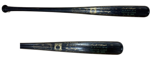 Louisville Slugger A.L MVP Bat Mickey Mantle Lou Gehrig Joe DiMaggio HOF LE/1000