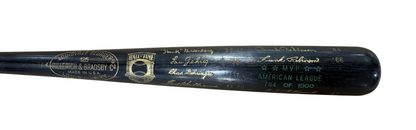 Louisville Slugger A.L MVP Bat Mickey Mantle Lou Gehrig Joe DiMaggio HOF LE/1000