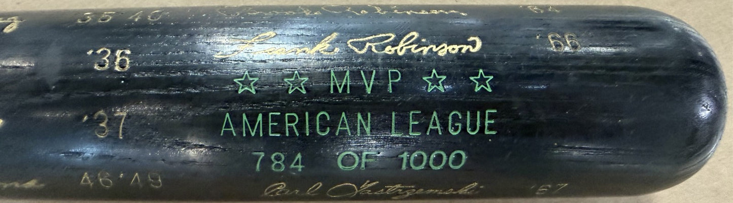 Louisville Slugger A.L MVP Bat Mickey Mantle Lou Gehrig Joe DiMaggio HOF LE/1000