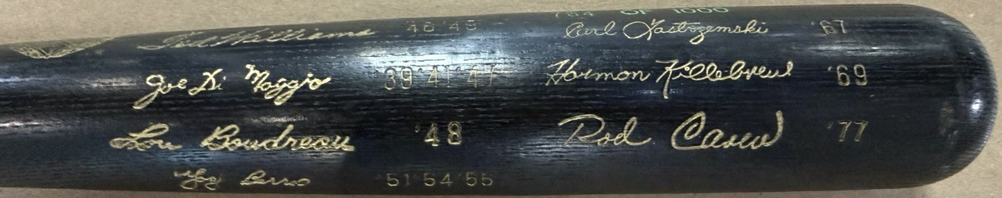 Louisville Slugger A.L MVP Bat Mickey Mantle Lou Gehrig Joe DiMaggio HOF LE/1000