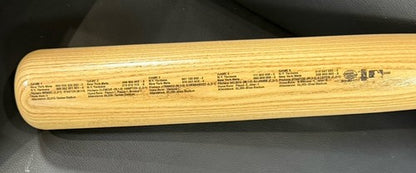 Ny Yankees Vs Mets Subway World Series 2000 BASEBALL ENGRAVED Bat Jeter Piazza
