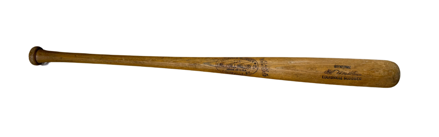 Ed Matthews Genuine Louisville Slugger 34 Inch Game Model EM4 Bat Braves HOF
