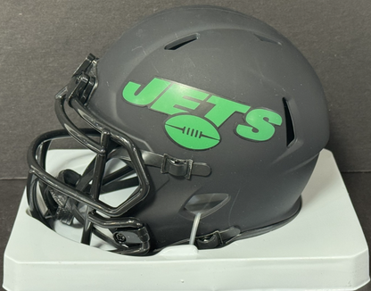 Keyshawn Johnson Signed Eclipse Alt Mini Helmet Auto JSA COA New York Jets