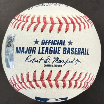 Ben Rice Signed Official MLB Baseball Yankees MLB Debut Autograph Steiner COA