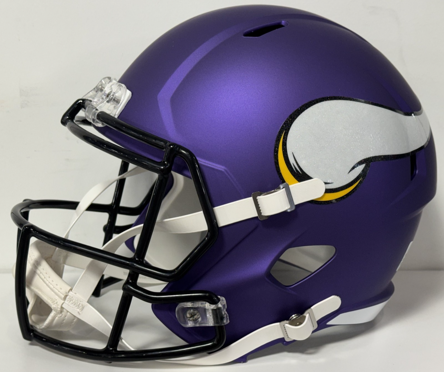J.J. McCarthy Signed Full Size Replica Helmet Auto BAS COA Minnesota Vikings QB