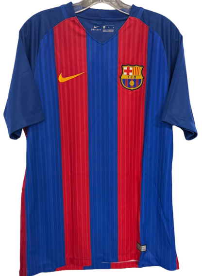 Lionel Messi Signed #10 FC Barcelona Nike Authentic 2016 Jersey Auto ICONS COA