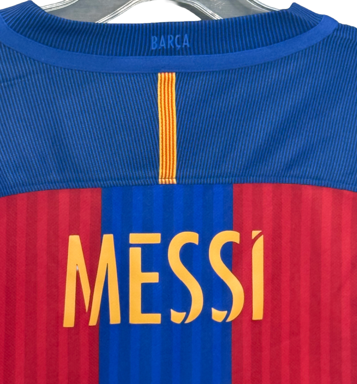 Lionel Messi Signed #10 FC Barcelona Nike Authentic 2016 Jersey Auto ICONS COA