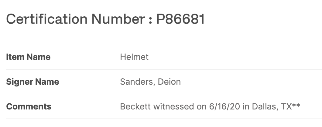 Deion Sanders Signed Riddell Eclipse Replica Helmet Auto BAS COA Atlanta Falcons