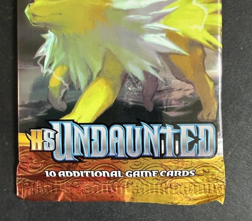 Pokemon TCG HS Undaunted SOULSILVER Booster Pack Sealed BOX FRESH NEW