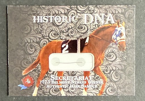 Secretariat SP 2020 Historical Dna Hair Strand 1973 Belmont Triple Crown /247