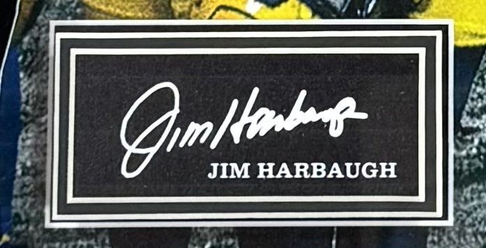 2023 National Champions Michigan CFP 3D Photo Framed 22x22 Jim Harbaugh McCarthy