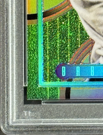 2022 Finest Flashbacks Babe Ruth SP Rose Gold Refractor #220 /15 PSA 9 Yankees