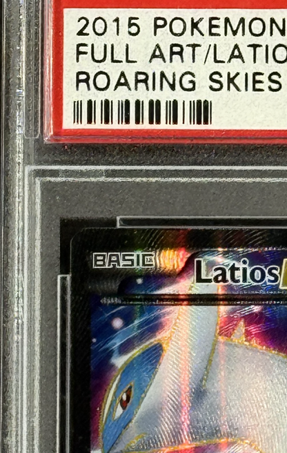 2015 Pokemon XY Full Art/Latios EX #101/108 Roaring Skies PSA 10 Gem Mint
