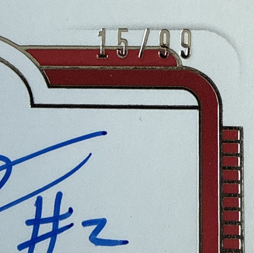2025 National Treasures Collegiate Caleb Downs Patch ON CARD Auto /99 Ohio State