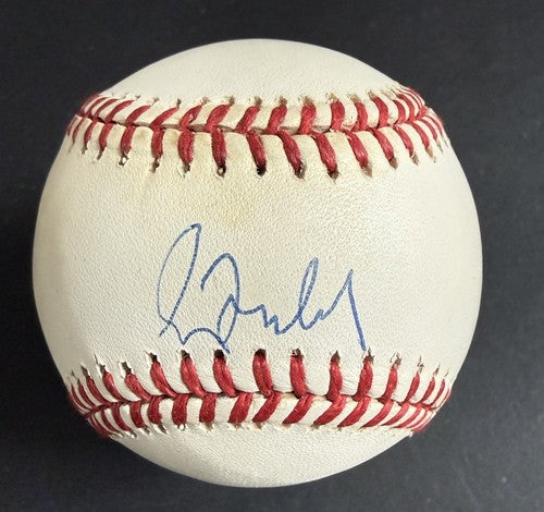 Greg Maddux Signed Official 1995 World Series Baseball Goldin Coa Braves HOF