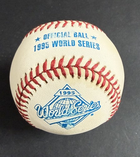 Greg Maddux Signed Official 1995 World Series Baseball Goldin Coa Braves HOF