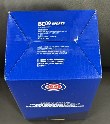 Chicago Cubs SGA 6/22/25 Michael Busch Lightning Bobblehead by Wendella New NIB