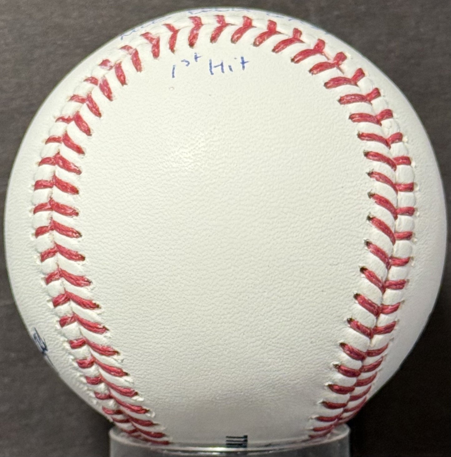 Ben Rice Signed Official Baseball Yankees Mlb Debut 1st Hit Auto /22 Steiner COA