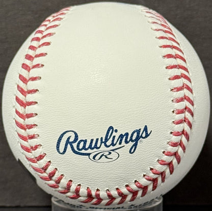 Ben Rice Signed Official Baseball Yankees Mlb Debut 1st Hit Auto /22 Steiner COA