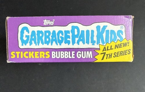 1987 Topps Garbage Pail Kids Series 7 Complete 48 Wax Pack Box GPK Crisp Clean