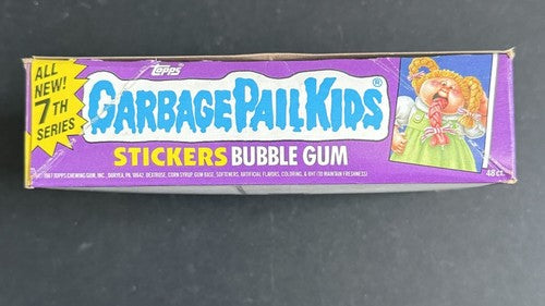 1987 Topps Garbage Pail Kids Series 7 Complete 48 Wax Pack Box GPK Crisp Clean